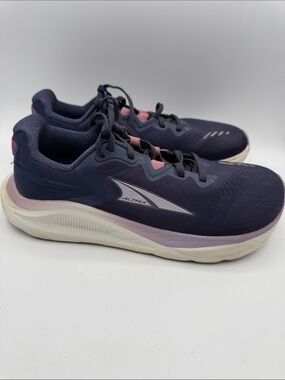 Altra Paradigm 8 Women's 8.5 Navy and Light Pink Cushion Run Shoes S14